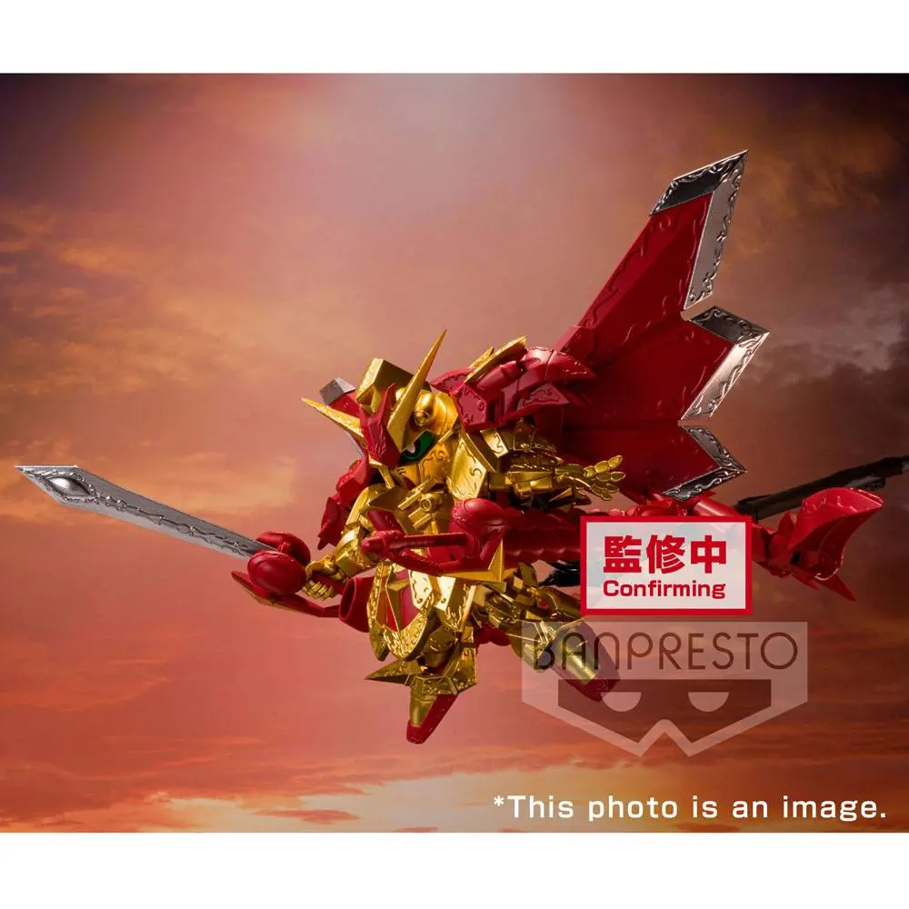 SD Gundam PVC Statue Superior Dragon Knight of Light 9 cm product photo
