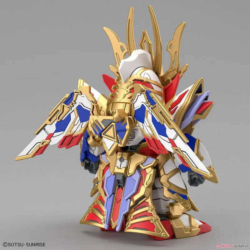 SD Gundam World Heroes Cao Cao Wing Gundam Model Kit figure product photo