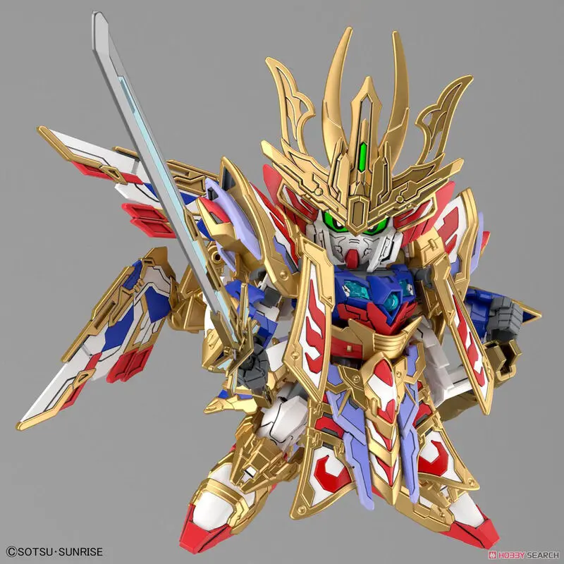 SD Gundam World Heroes Cao Cao Wing Gundam Model Kit figure product photo