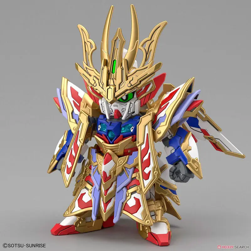 SD Gundam World Heroes Cao Cao Wing Gundam Model Kit figure product photo