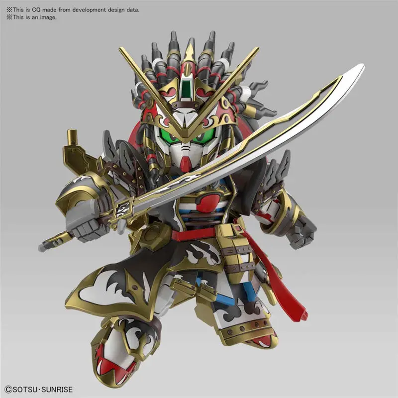 SD Gundam World Heroes Edward Second V Model Kit figure product photo