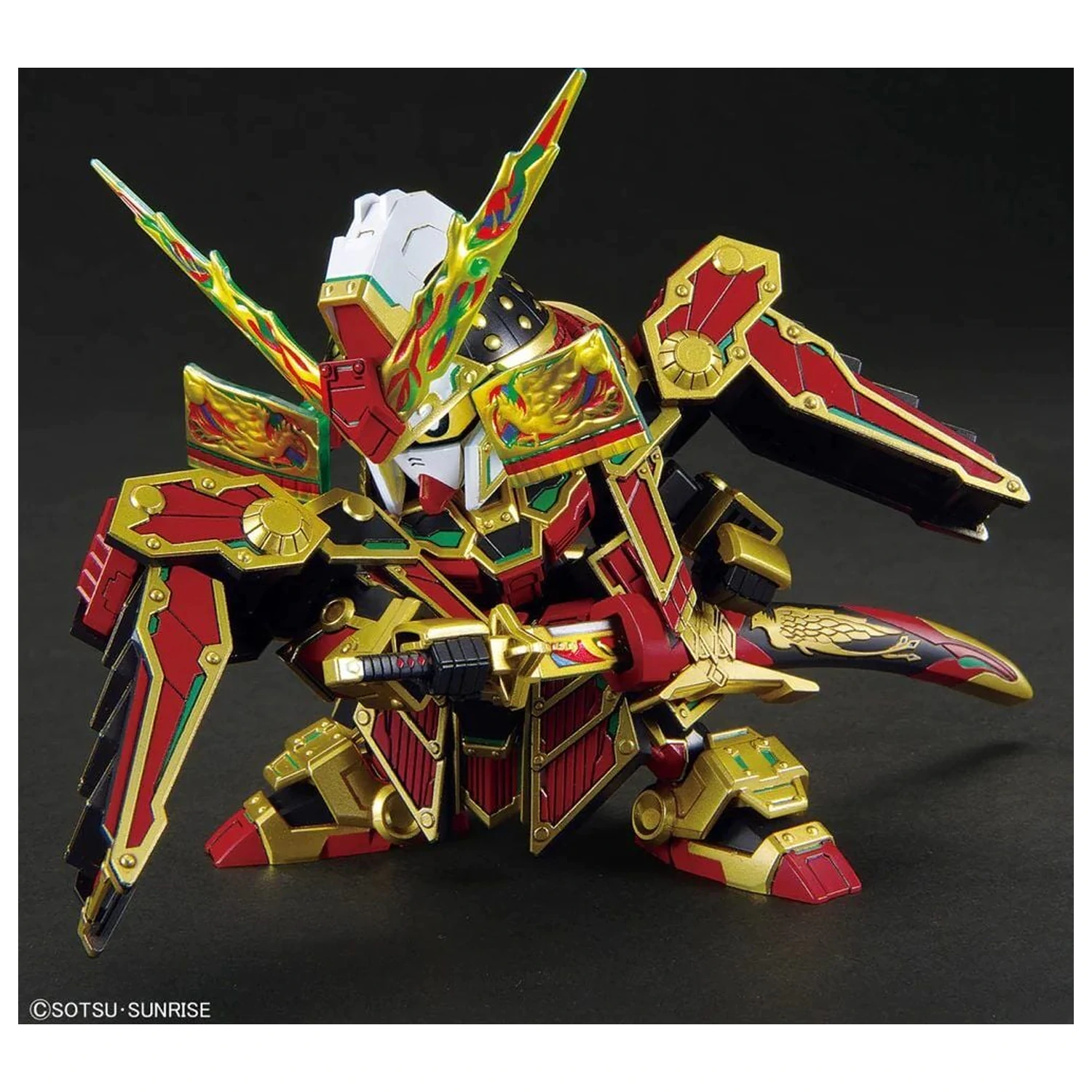 SD Gundam World Heroes Musha Gundam The 78th Model Kit product photo