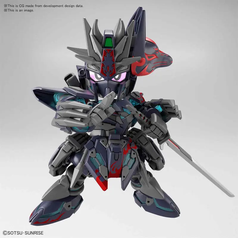 SD Gundam World Heroes Sasuke Delta Gundam Model Kit figure product photo