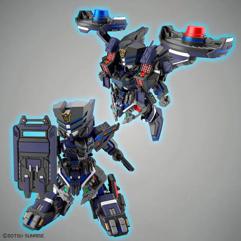 SD Gundam World Heroes Verde Buster Team Member Model Kit figure product photo