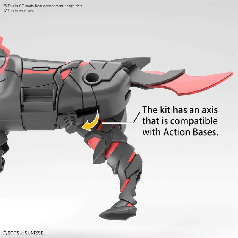 SD Gundam World Heroes War Horse Model Kit figure product photo