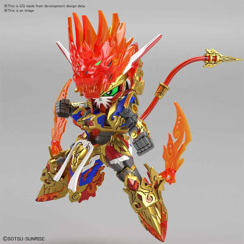 SD Gundam World Heroes Wukong Impulse Gundam Model Kit figure product photo