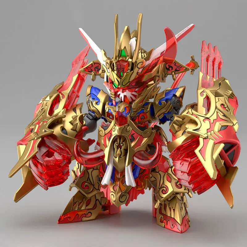 SD Gundam World Heroes Wukong Impulse Model Kit figure product photo
