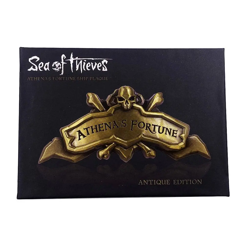 Sea of Thieves Athena's Fortune Ship Plaque Antique product photo