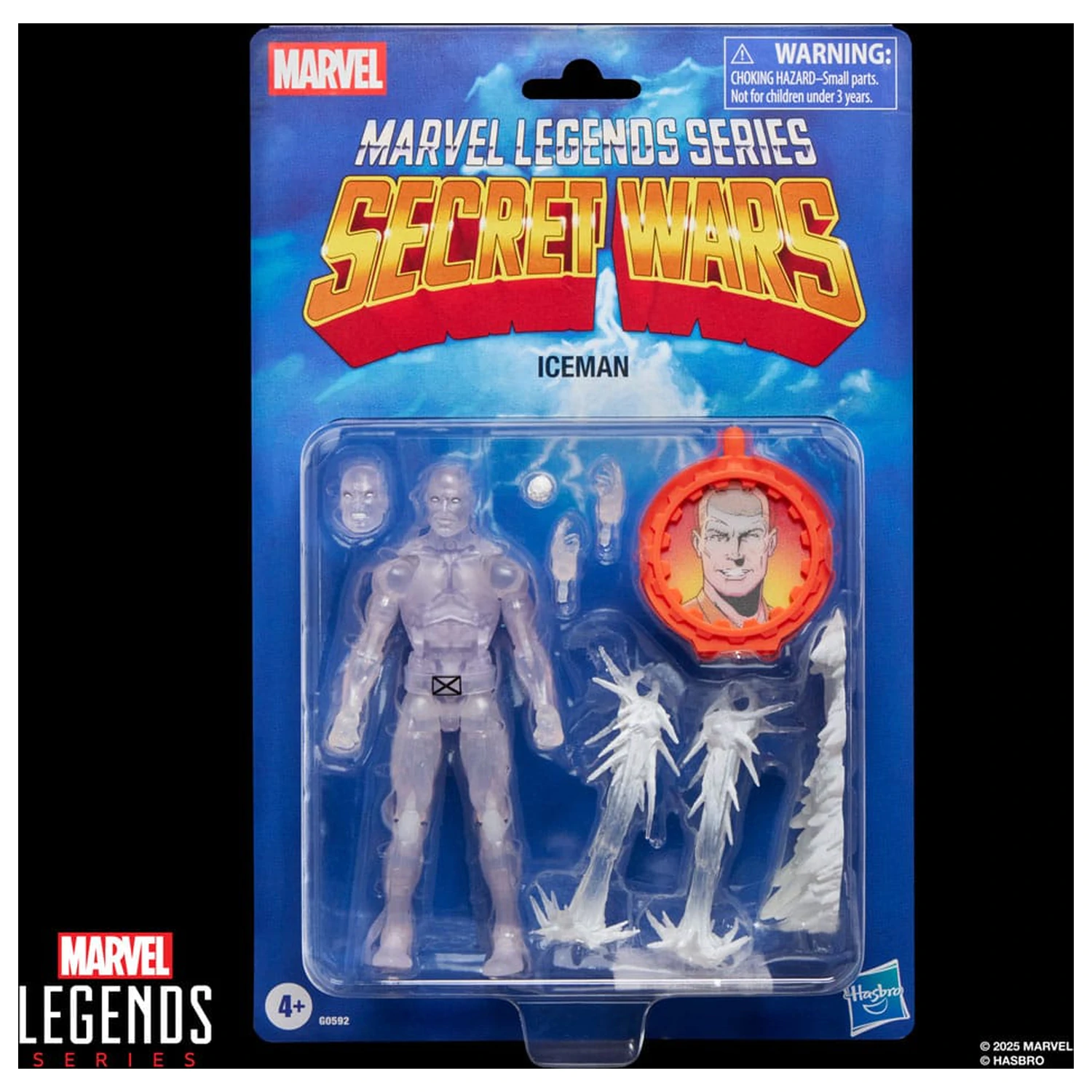 Secret Wars Marvel Legends Retro Action Figure Iceman 15 cm product photo