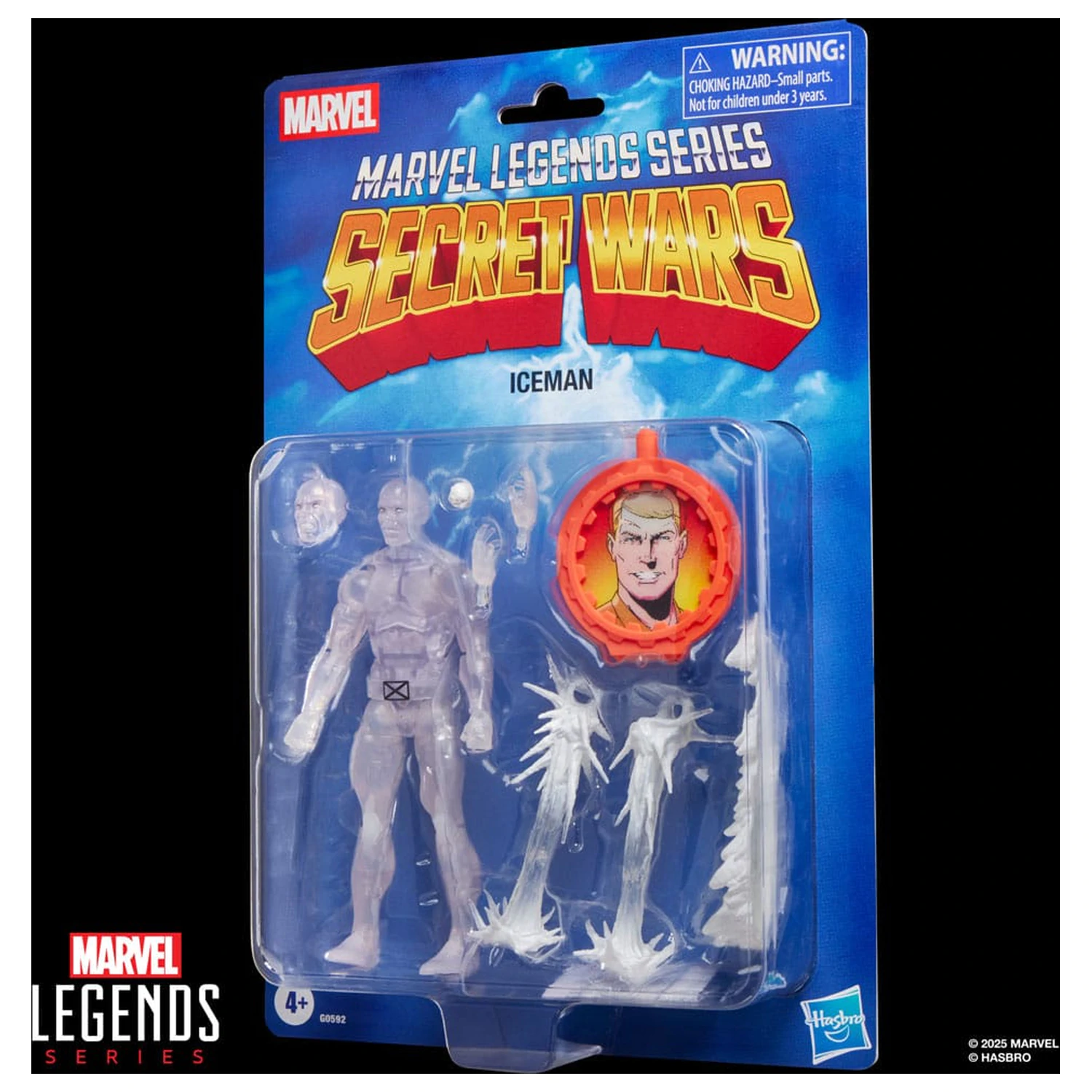 Secret Wars Marvel Legends Retro Action Figure Iceman 15 cm product photo