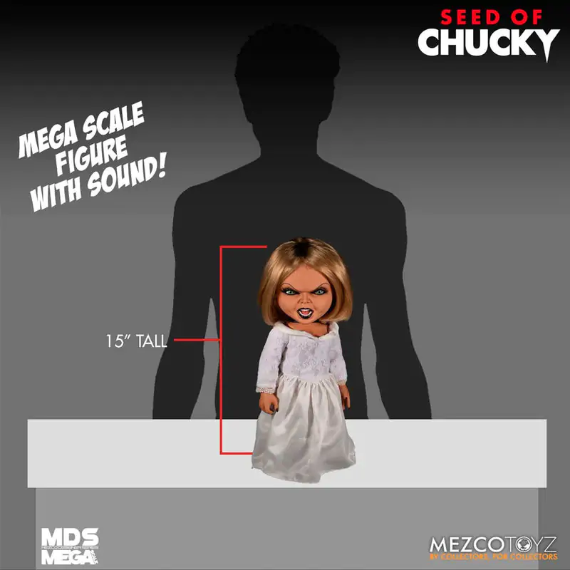 Seed of Chucky MDS Mega Scale Talking Action Figure Tiffany 38 cm termékfotó