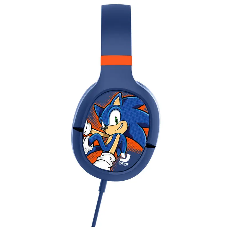 Sega Classic Sonic the Hedgehog Blue gaming headphones termékfotó