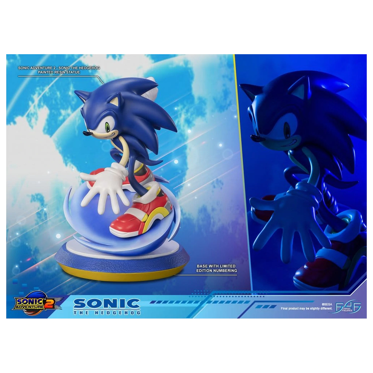 SEGA Resin Statue Sonic the Hedgehog 24.5 cm product photo