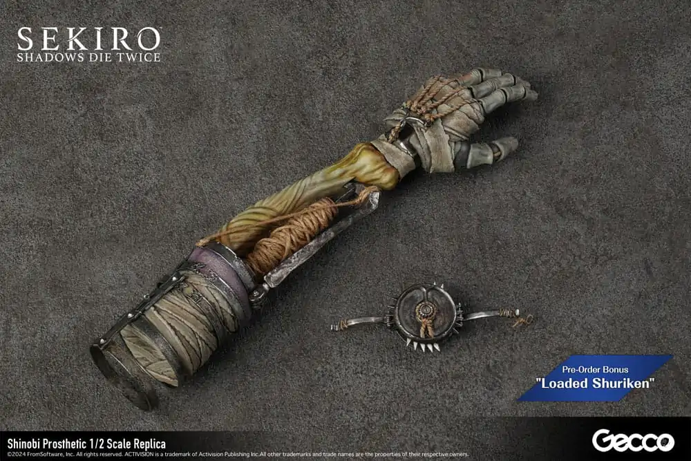 Sekiro: Shadows Die Twice Replica 1/2 Shinobi Prosthetic 32 cm termékfotó