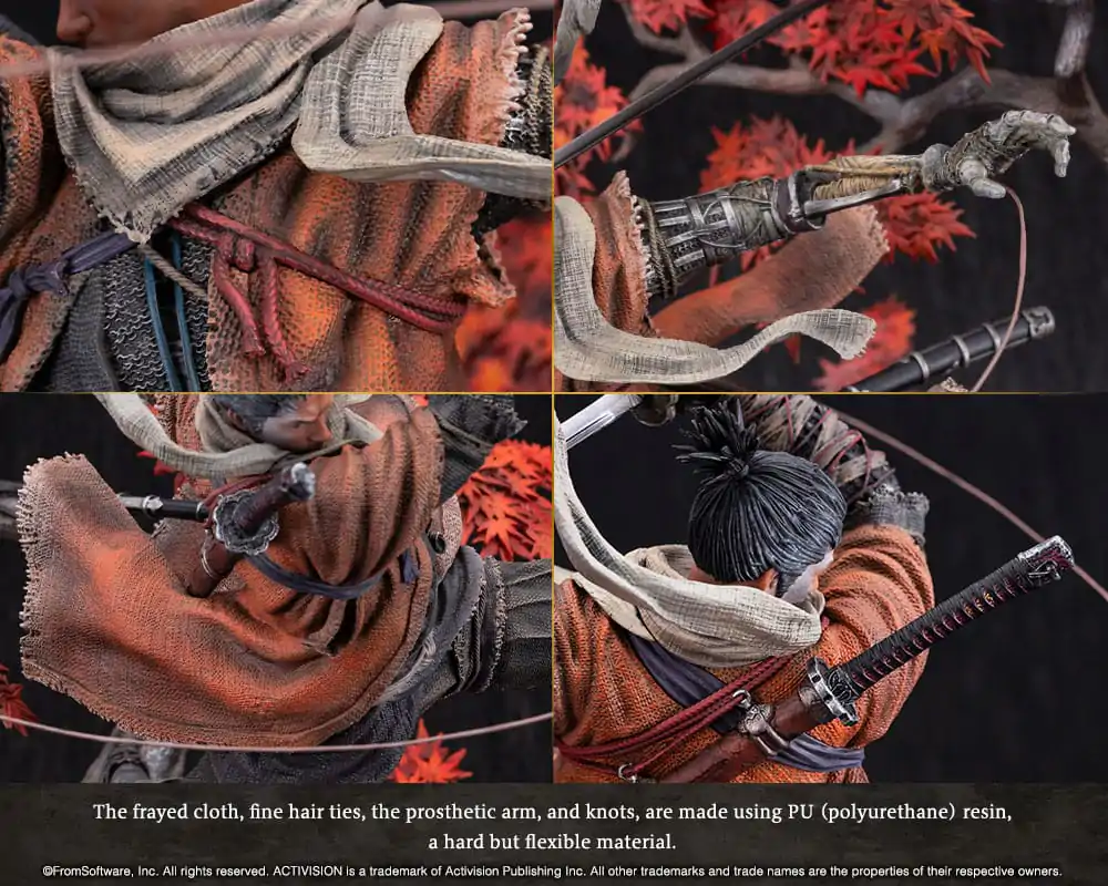Sekiro: Shadows Die Twice PVC Statue 1/7 Wolf 42 cm product photo