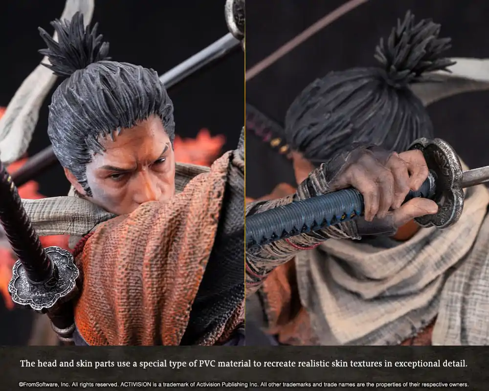 Sekiro: Shadows Die Twice PVC Statue 1/7 Wolf 42 cm product photo