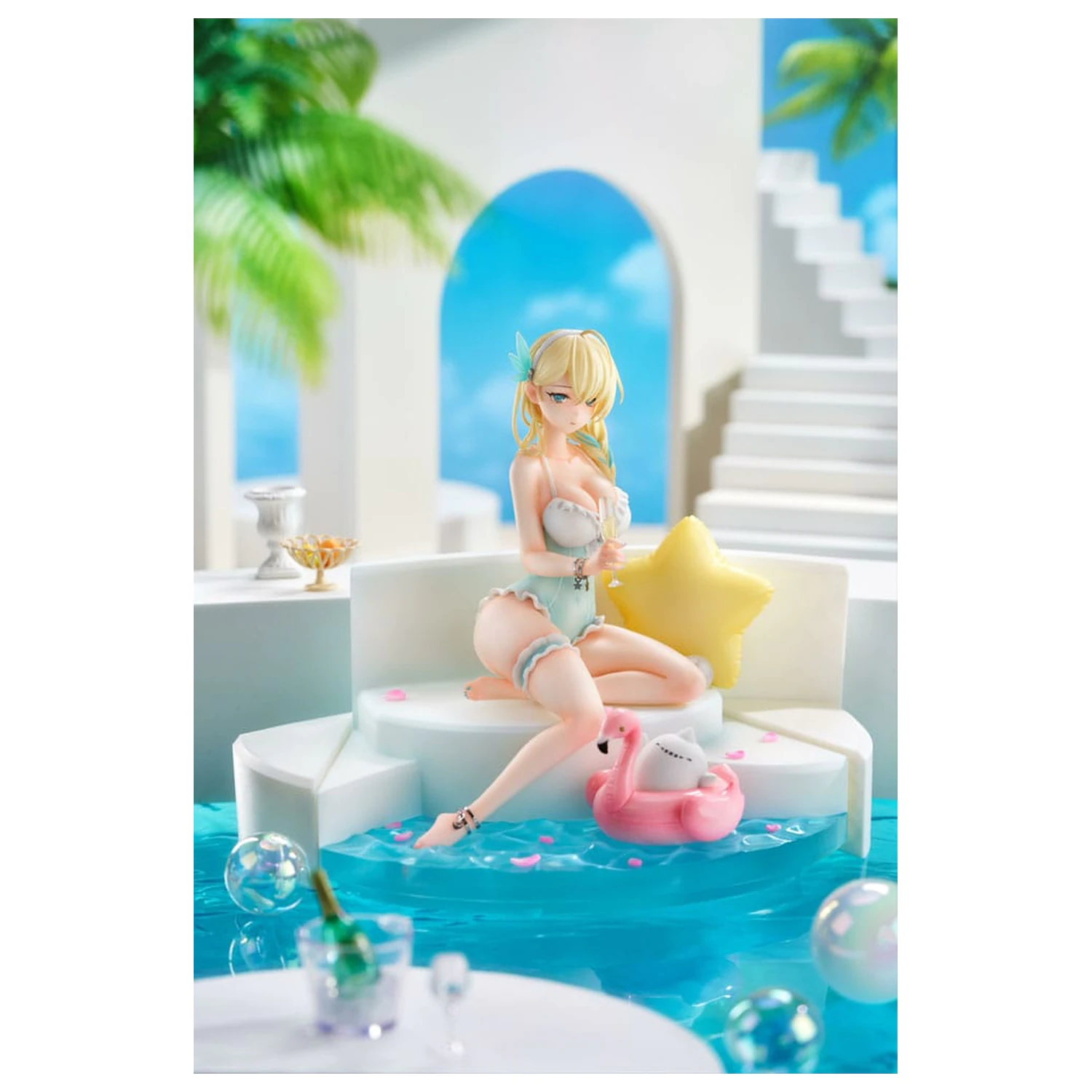 Senkan Shoujo R PVC Statue 1/7 Lexington (CV-16) Summer of Ingleside Ver. 19 cm    product photo