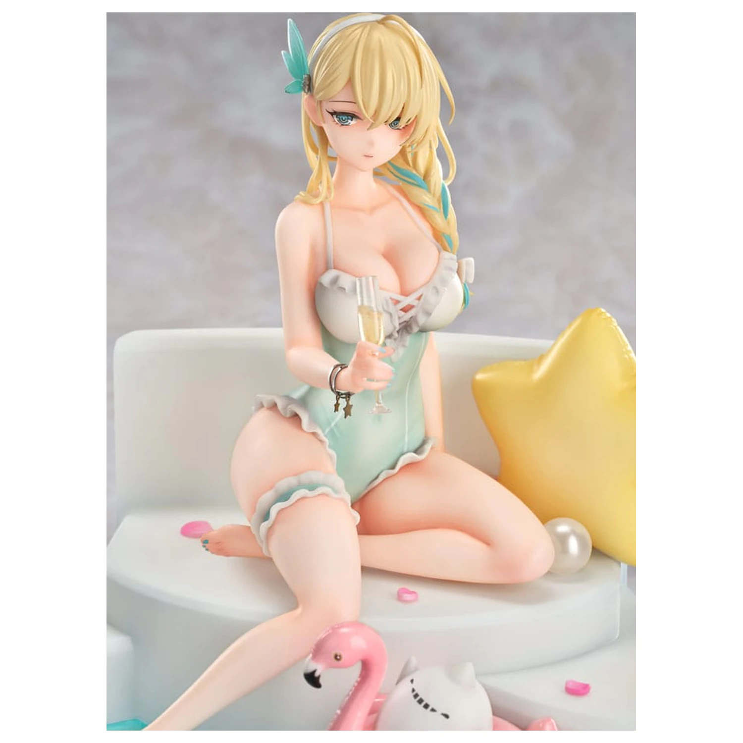 Senkan Shoujo R PVC Statue 1/7 Lexington (CV-16) Summer of Ingleside Ver. 19 cm    product photo
