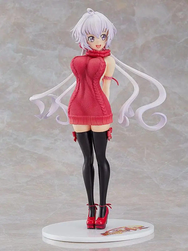 Senki Zesshou Symphogear G PVC Statue 1/7 Chris Yukine: Lovely Sweater Style AQ 24 cm termékfotó