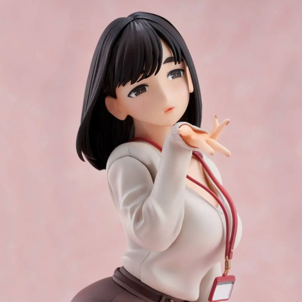 Senpai Is Mine (Ganbare Douki-chan) PVC Statue Kohai-chan Limited Throw Kiss Ver. 22 cm product photo