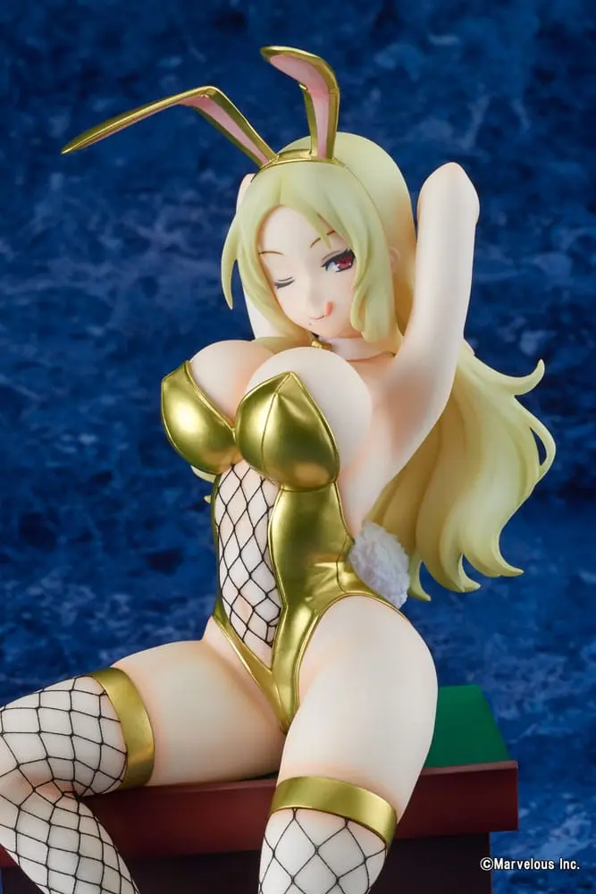 Senran Kagura Statue 1/5 Rate Mo AgeAge Shiki Limited Gold Ver. 29 cm product photo