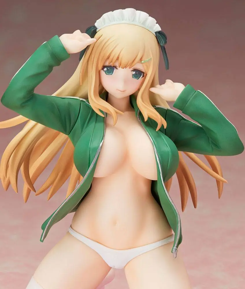 Senran Kagura NewWave Gburst PVC Statue 1/10 Yomi Bare Body Jersey Ver. 19 cm product photo