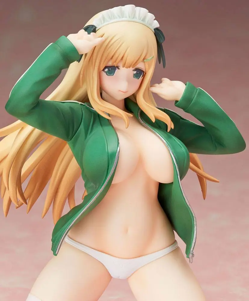 Senran Kagura NewWave Gburst PVC Statue 1/10 Yomi Bare Body Jersey Ver. 19 cm product photo