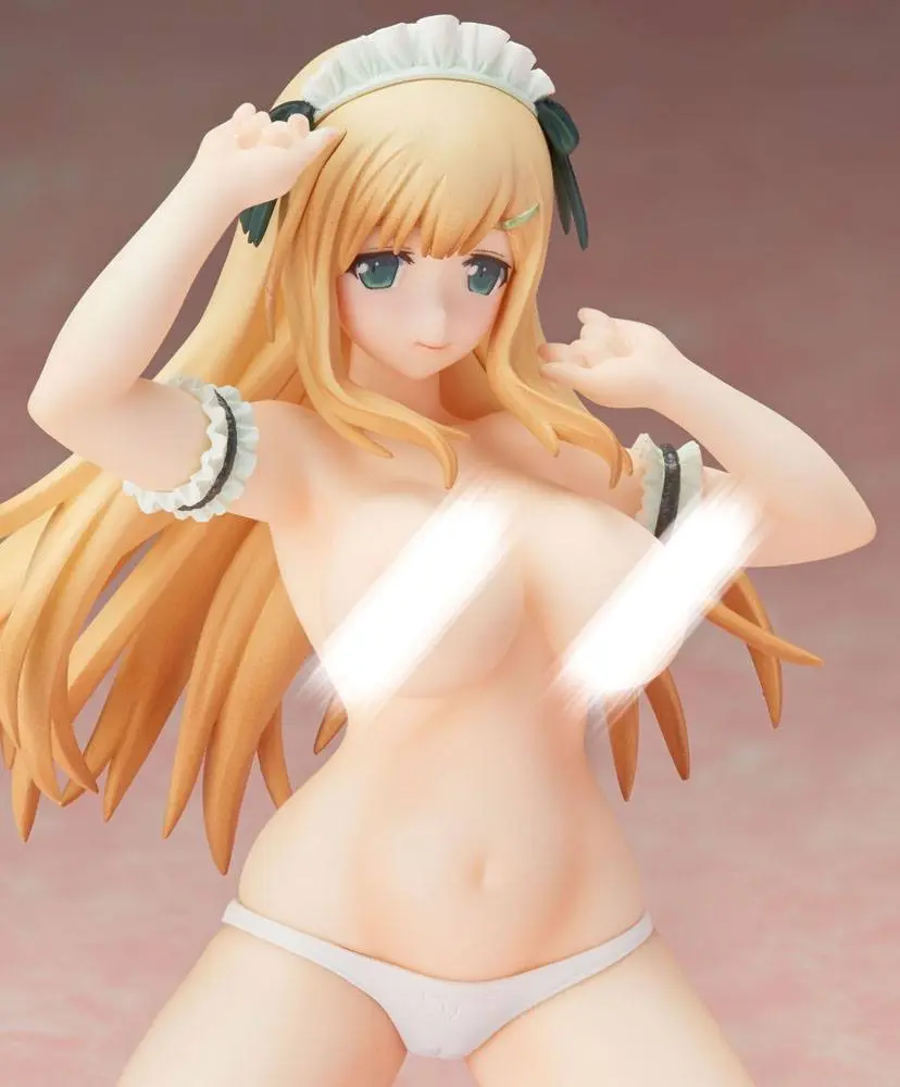 Senran Kagura NewWave Gburst PVC Statue 1/10 Yomi Bare Body Jersey Ver. 19 cm product photo