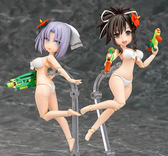 Senran Kagura Peach Beach Splash Parfom Action Figure Yumi 14 cm product photo