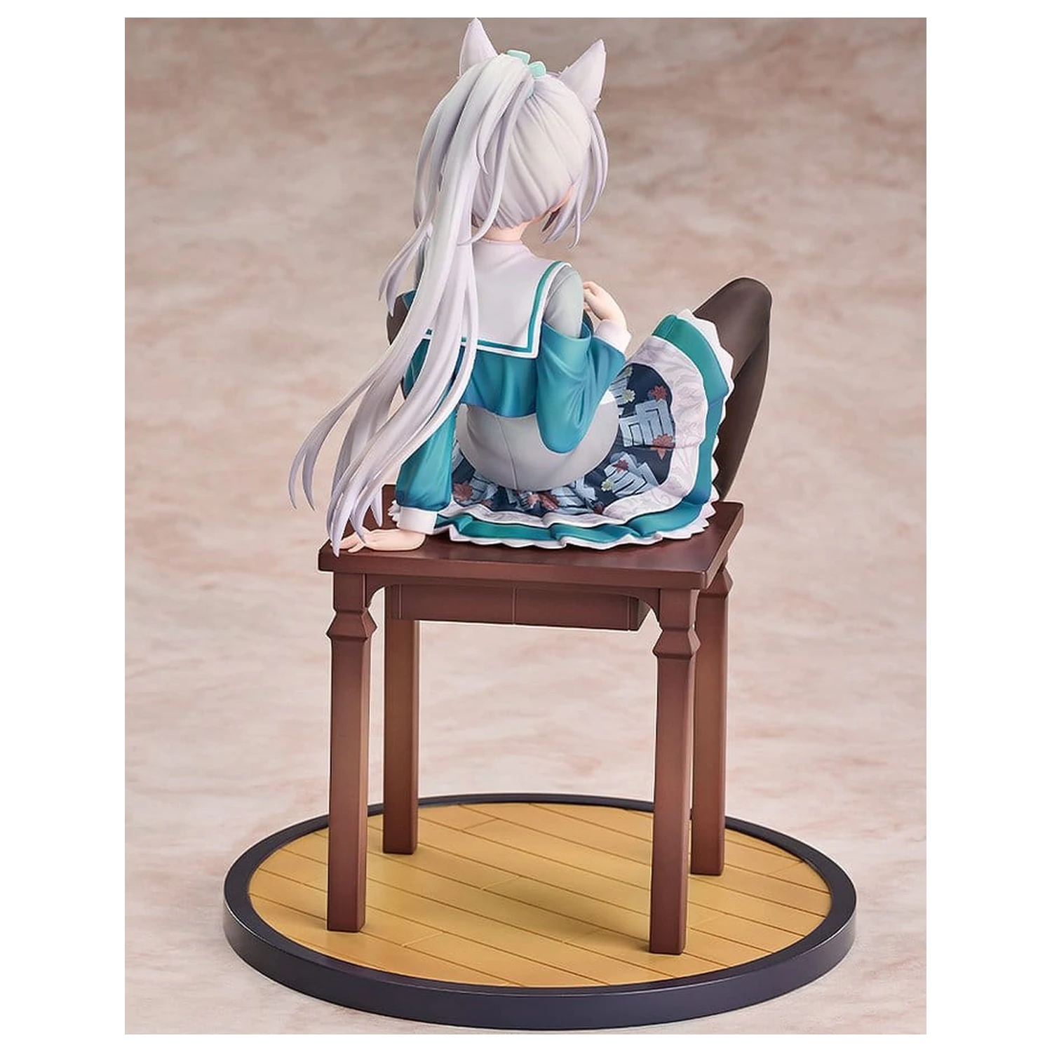 Senren*Banka PVC Figure 1/7 Yoshino Asatake Animal Ears School Uniform Ver. 21 cm product photo