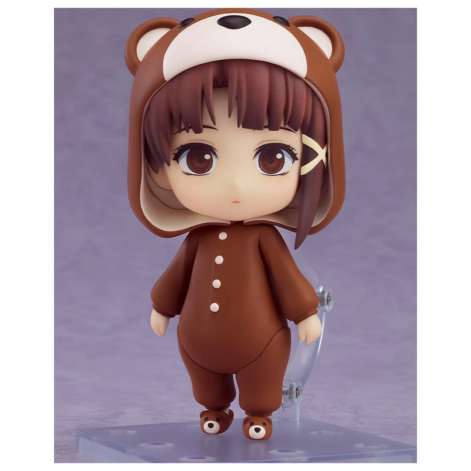 Serial Experiments Lain Nendoroid Action Figure lain iwakura: Bear Pajamas Ver. [Basic] 10 cm product photo