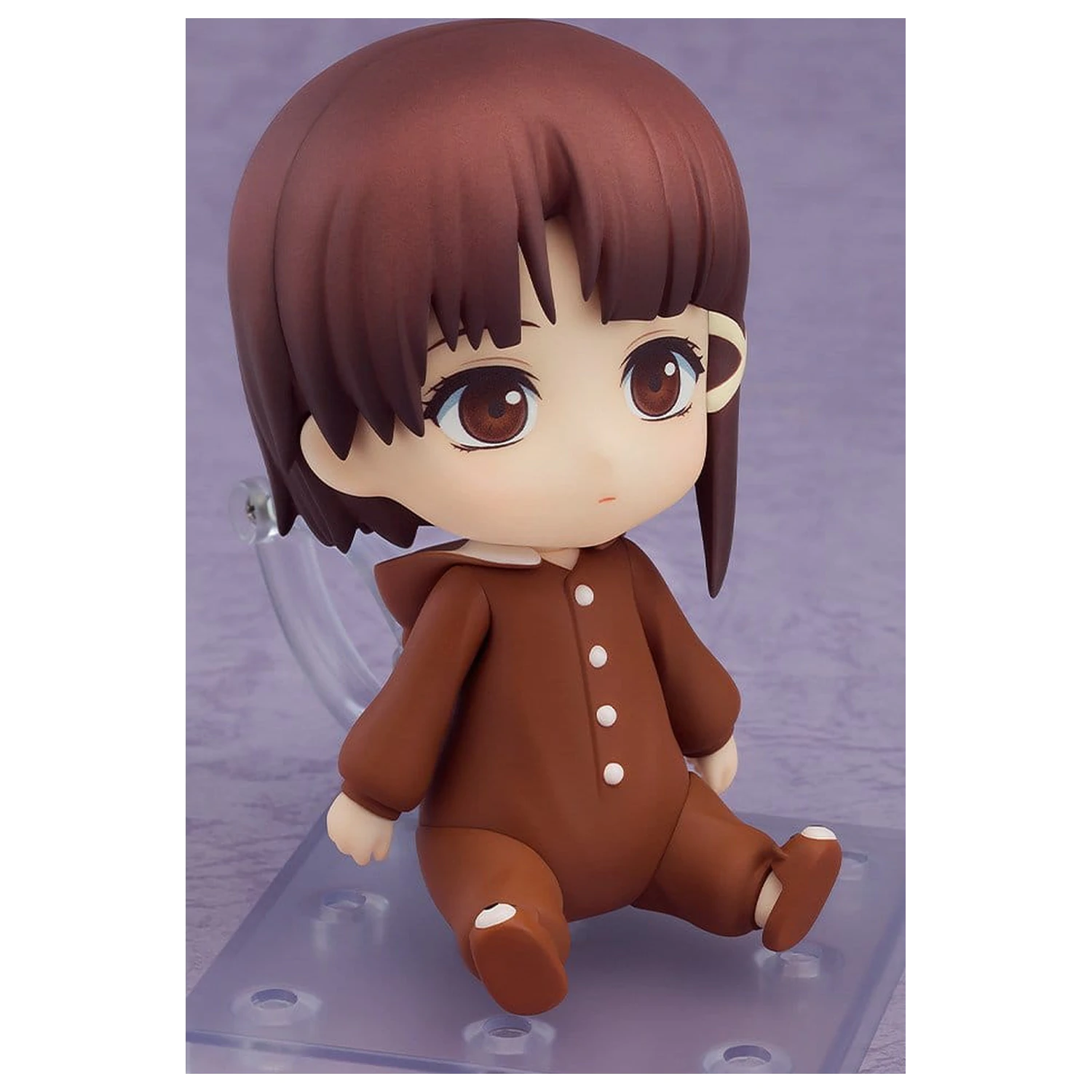 Serial Experiments Lain Nendoroid Action Figure lain iwakura: Bear Pajamas Ver. [Basic] 10 cm product photo