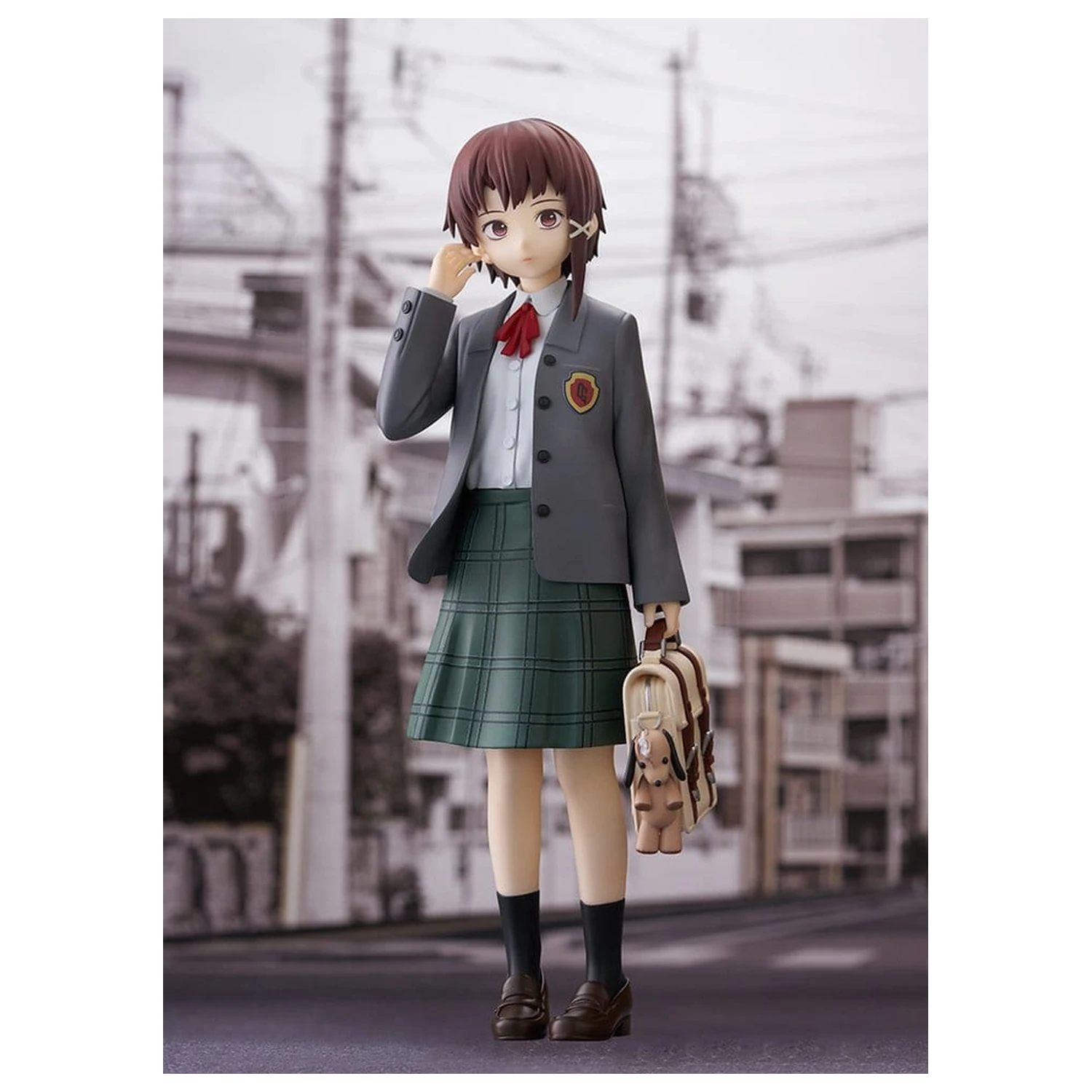 Serial Experiments Lain Pop Up Parade PVC Figure Lain Iwakura L Size 23 cm product photo