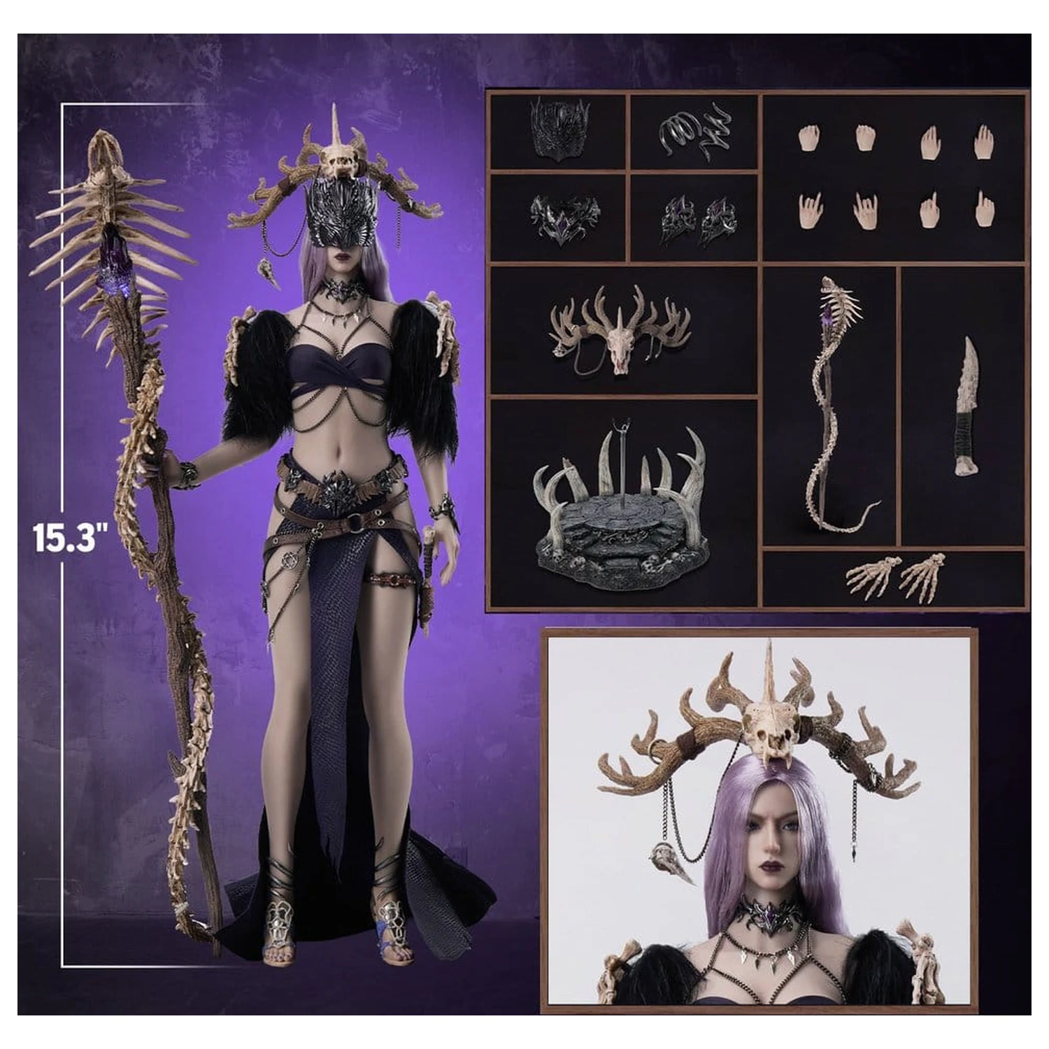 Serpent Kin Action Figure 1/6 Calamity 30 cm product photo