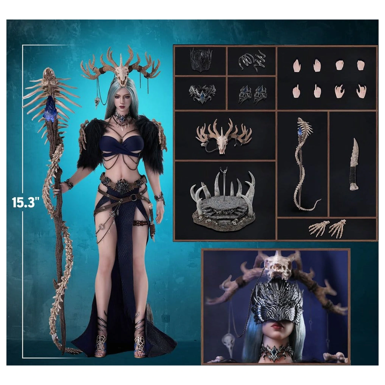 Serpent Kin Action Figure 1/6 Oracle 30 cm product photo