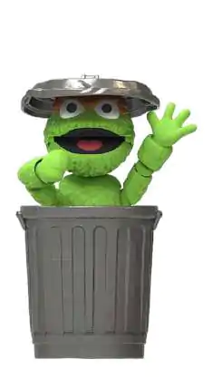 Sesame Street Blokees PreCool Series 2 Plastic Model Kit 07 Oscar 11 cm product photo