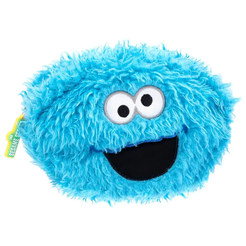 Sesame Street Cookie Monster plush pencil case product photo