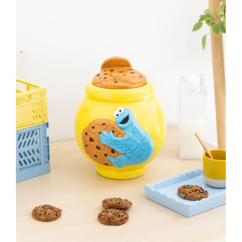 Sesame Street Cookie Monster Biscuit box termékfotó