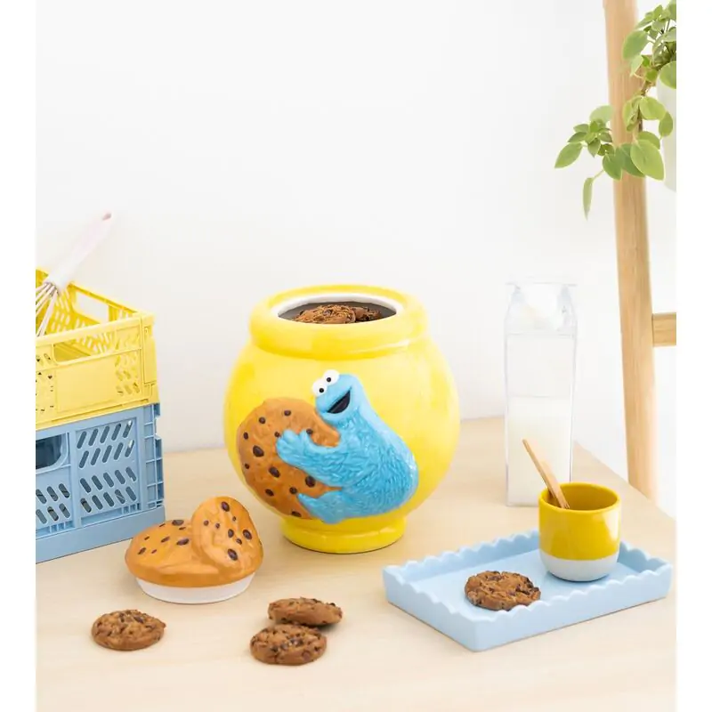 Sesame Street Cookie Monster Biscuit box termékfotó