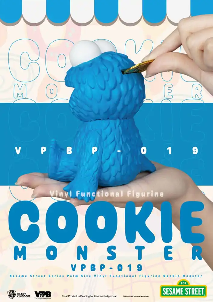 Sesame Street Piggy Vinyl Bank Cookie Monster 12 cm  product photo