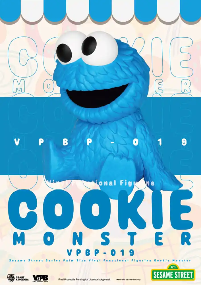 Sesame Street Piggy Vinyl Bank Cookie Monster 12 cm  product photo