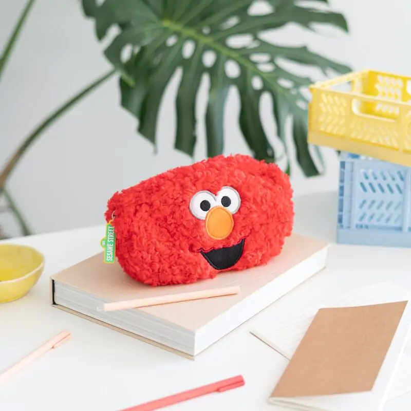 Sesame Street Elmo plush pencil case product photo