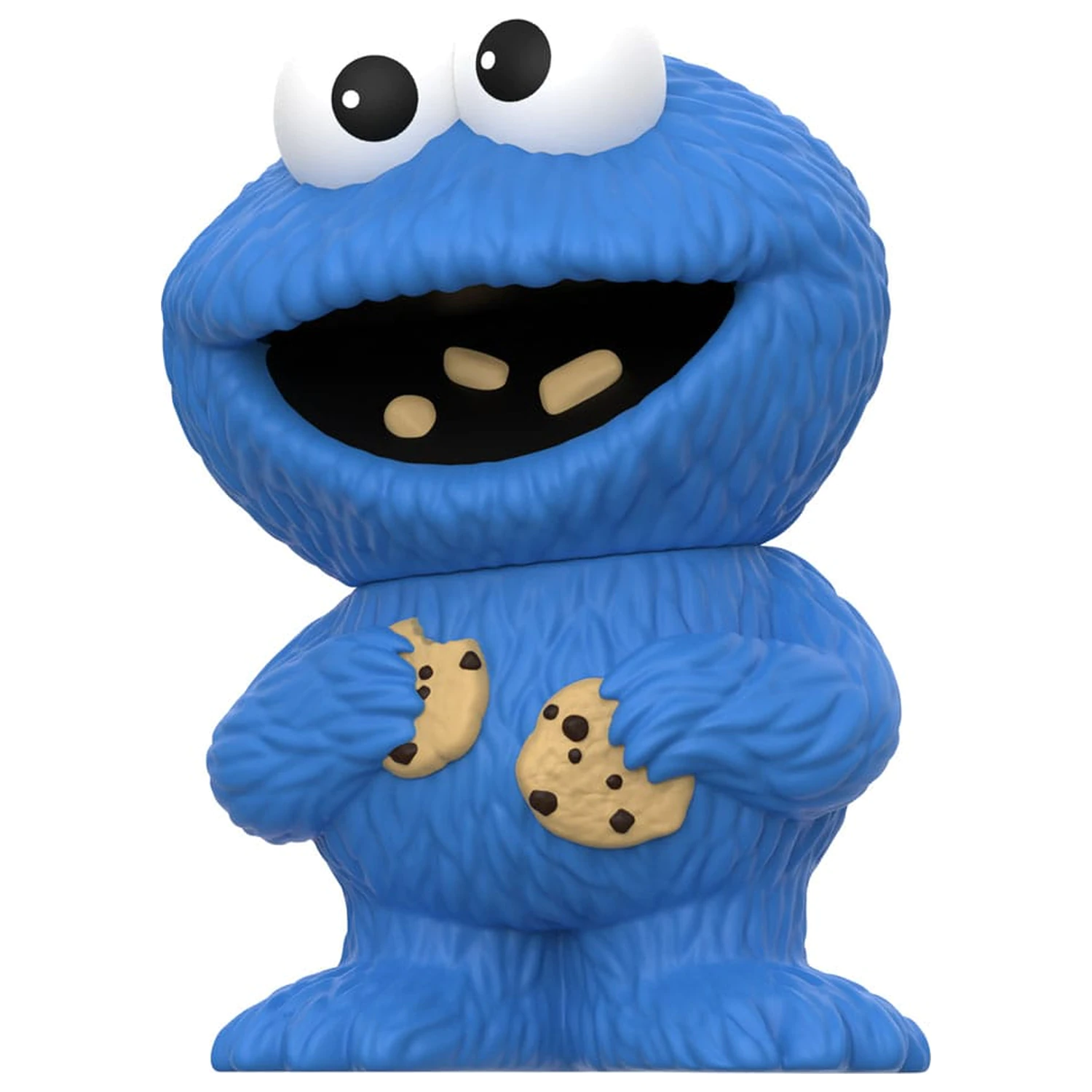 Sesame Street FUN! FUN! Vinyl Figure Wave 02 Cookie Monster 13 cm    product photo