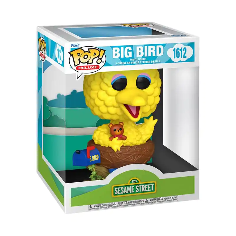 Sesame Street Funko POP! Deluxe Vinyl Figure Big Bird in Nest 17 cm product photo