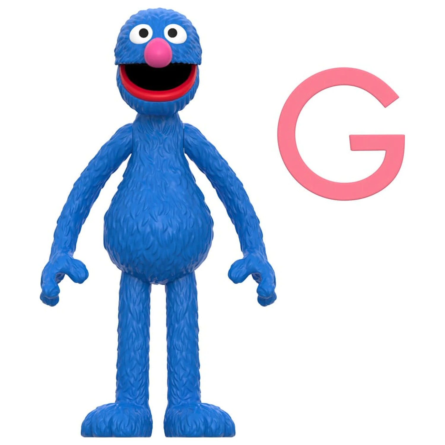 Sesame Street ReAction Action Figure Wave 05 Grover 10 cm      product photo