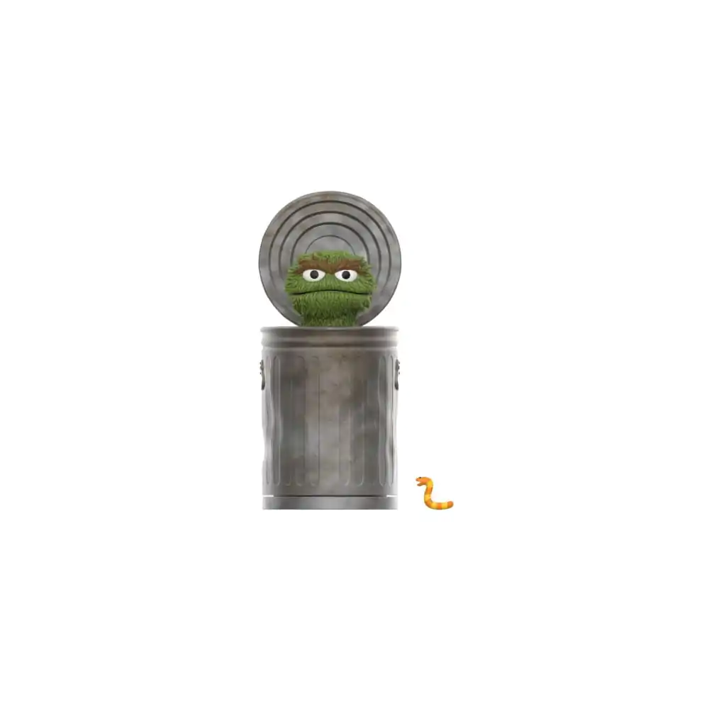 Sesame Street ReAction Action Figure Wave 02 Oscar the Grouch 10 cm termékfotó