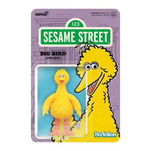 Sesame Street ReAction Action Figure Wave 03 Big Bird 10 cm product photo