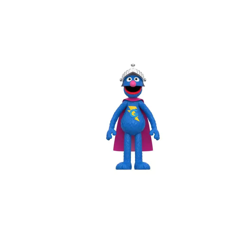 Sesame Street ReAction Action Figure Wave 03 Super Grover 10 cm product photo