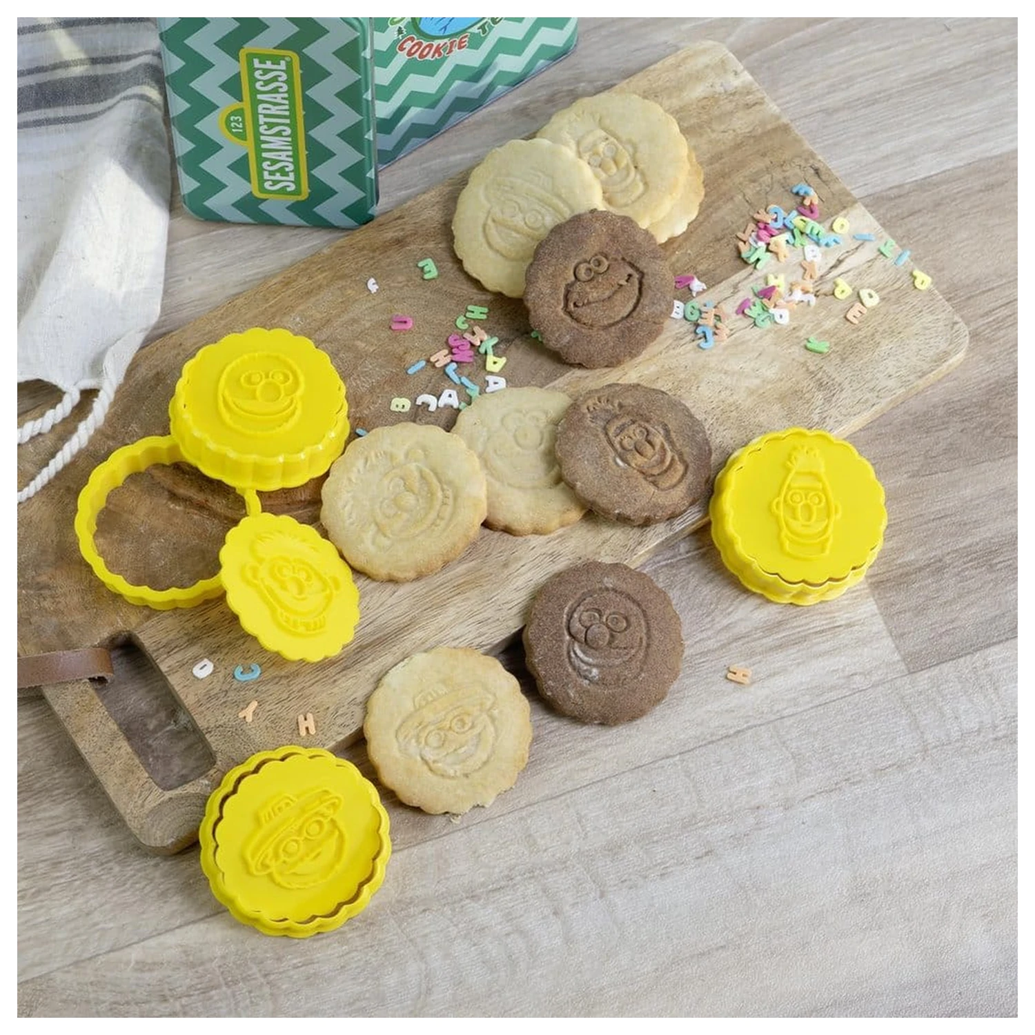 Sesame Street Cookie Cutter Set product photo