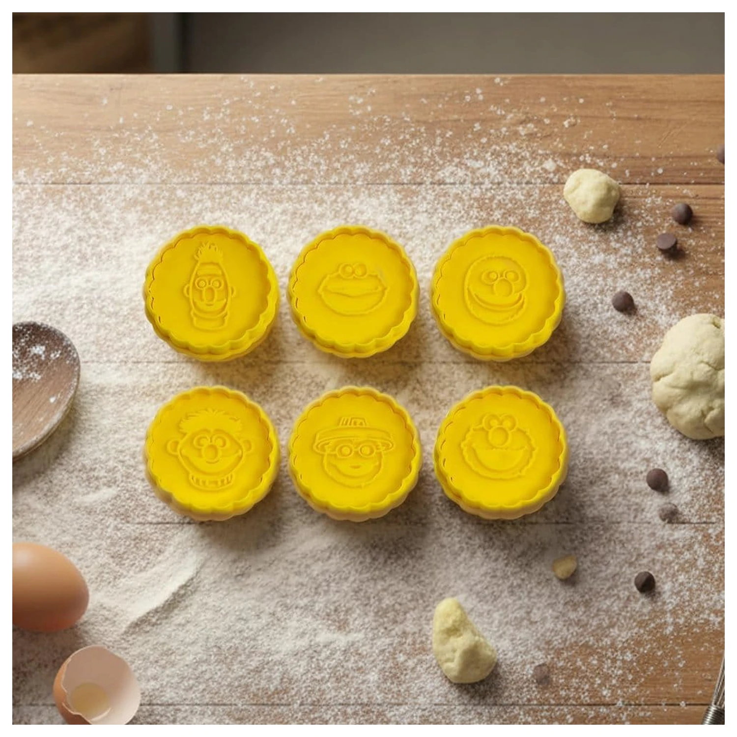 Sesame Street Cookie Cutter Set product photo